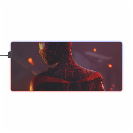 Marvel's Spider-Man: Miles Morales RGB LED Mouse Pad (Desk Mat)