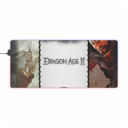 Dragon Age II RGB LED Mouse Pad (Desk Mat)