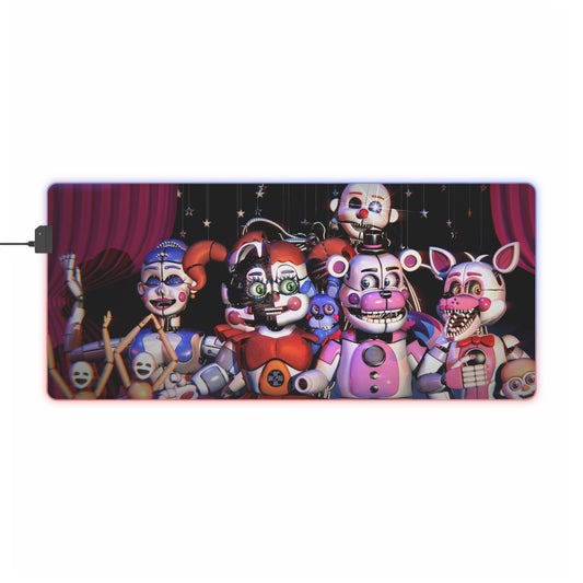 Five Nights at Freddy's: Sister Location RGB LED Mouse Pad (Desk Mat)