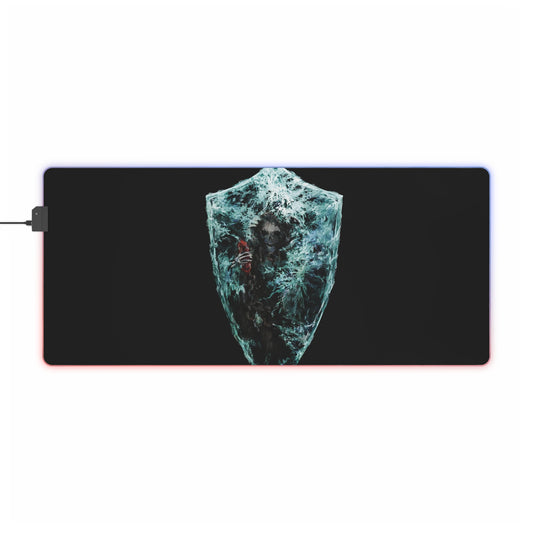 "Blood Frozen" Dark Souls 2's shield contest RGB LED Mouse Pad (Desk Mat)