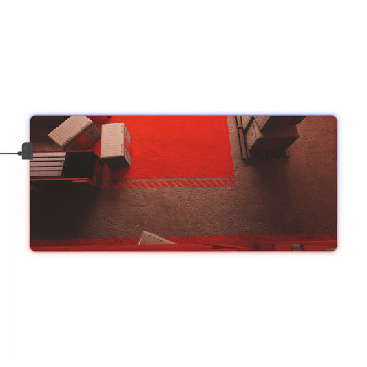 Mirror's Edge RGB LED Mouse Pad (Desk Mat)