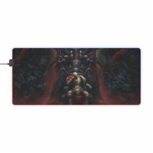 Warhammer 40K - The Angel's Inferno RGB LED Mouse Pad (Desk Mat)