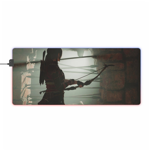 Shadow of the Tomb Raider RGB LED Mouse Pad (Desk Mat)