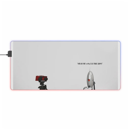 Portal RGB LED Mouse Pad (Desk Mat)