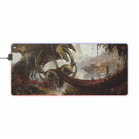 God of War: Ragnarök RGB LED Mouse Pad (Desk Mat)
