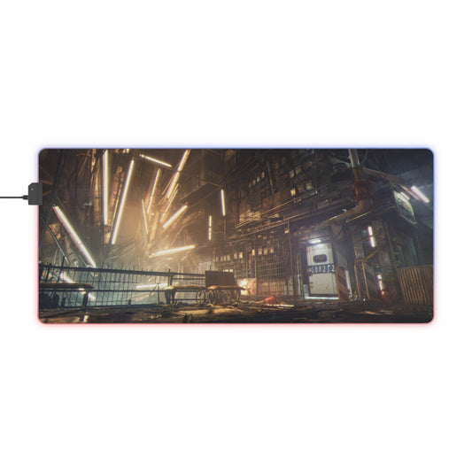 Deus Ex: Mankind Divided RGB LED Mouse Pad (Desk Mat)