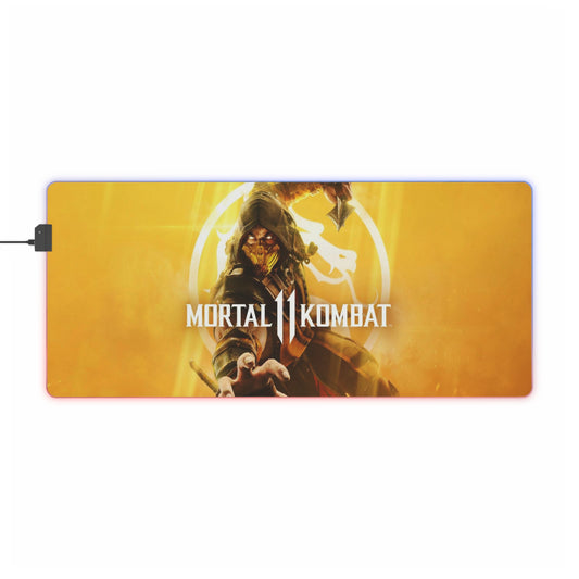 Mortal Kombat 11 (Official Cover Art) RGB LED Mouse Pad (Desk Mat)