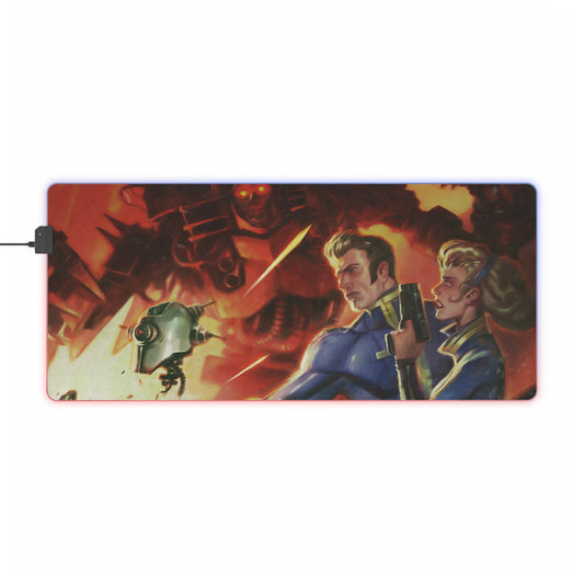 Fallout 4 RGB LED Mouse Pad (Desk Mat)
