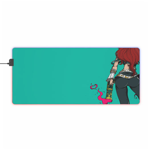 Miss Fortune - Shock and Awe RGB LED Mouse Pad (Desk Mat)