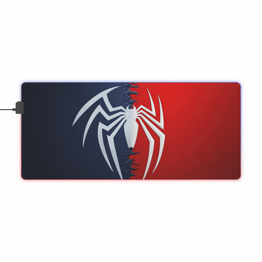 Marvel's Spider-Man Remastered RGB LED Mouse Pad (Desk Mat)