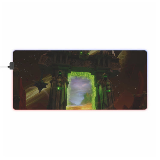Portal to Enchanted World RGB LED Mouse Pad (Desk Mat)