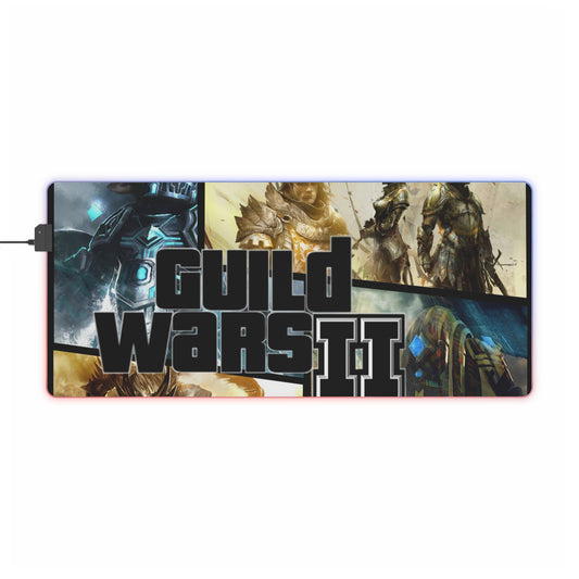 Guild Wars 2 RGB LED Mouse Pad (Desk Mat)