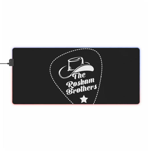 The Roskam Brothers RGB LED Mouse Pad (Desk Mat)