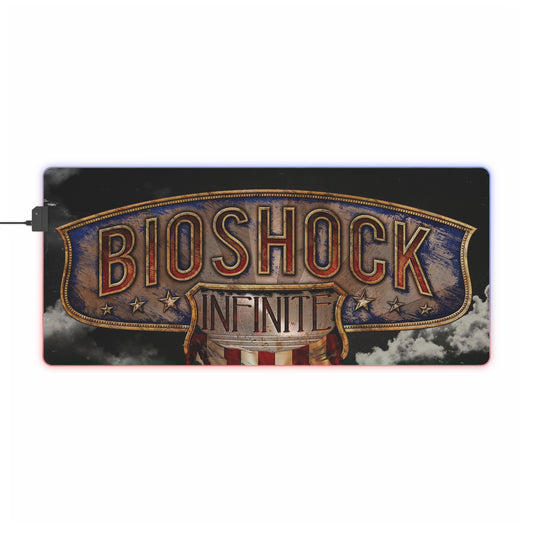 Bioshock Infinite RGB LED Mouse Pad (Desk Mat)