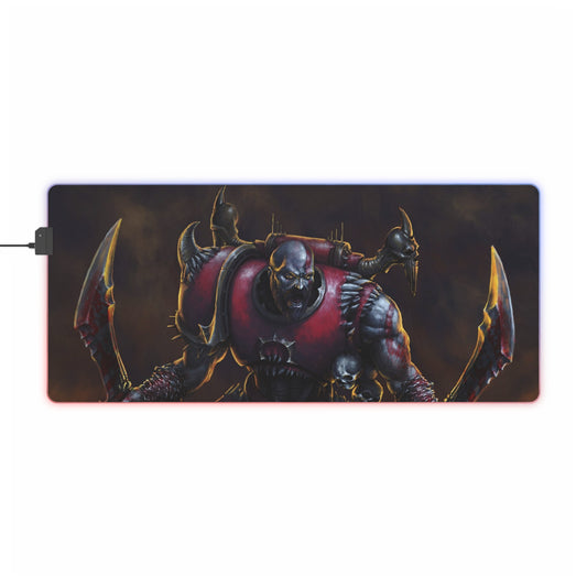 Kratos Ready to Fight RGB LED Mouse Pad (Desk Mat)