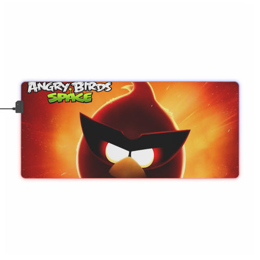 Angry Birds Space RGB LED Mouse Pad (Desk Mat)