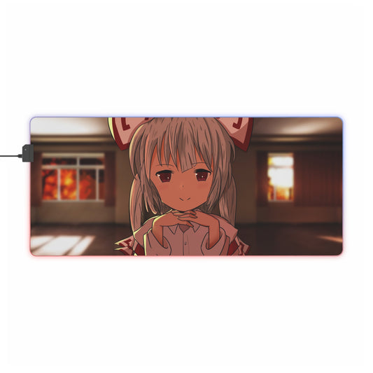 Anime Crossover RGB LED Mouse Pad (Desk Mat)