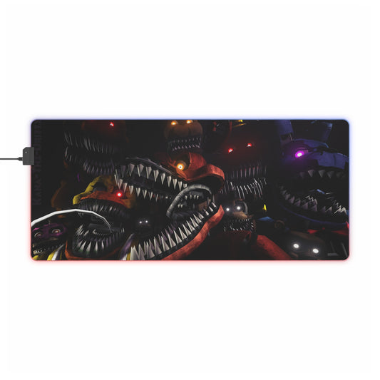Five Nights at Freddy's 4rs RGB LED Mouse Pad (Desk Mat)