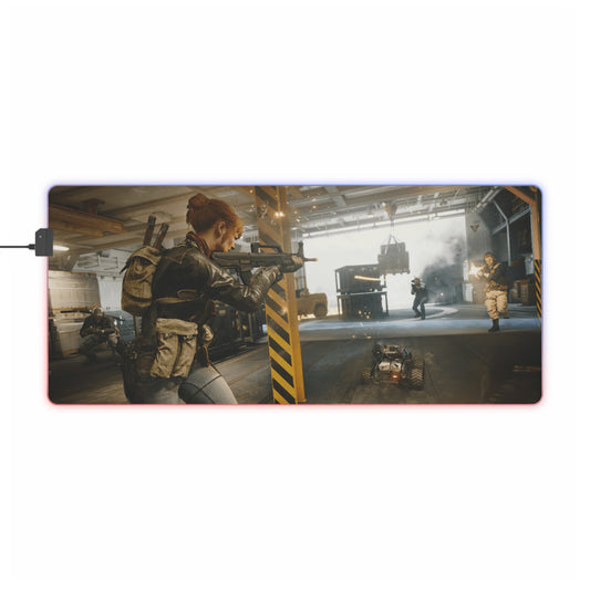 Call of Duty: Black Ops Cold War RGB LED Mouse Pad (Desk Mat)
