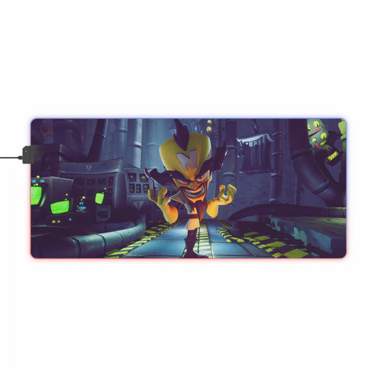 Crash Bandicoot 4: It's About Time RGB LED Mouse Pad (Desk Mat)