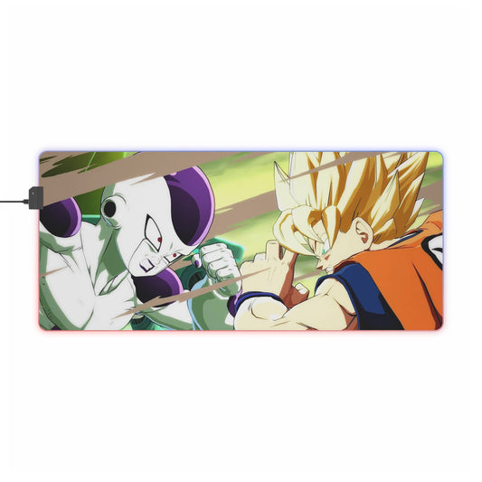Goku vs Frieza RGB LED Mouse Pad (Desk Mat)